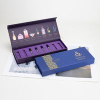 Caja de Muestras de Perfume con Logotipo Personalizado, Mini Botellas de Vidrio Vacías para Perfume en Aerosol, Caja de Prueba de 2 ml con Botella de Perfume