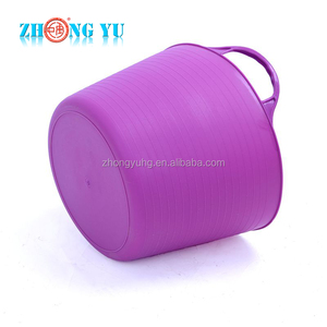 איכות גבוהה נייד גמיש פלסטיק ג 'קוזי לרכב ביתי ניקוי האכלת סוסים בנייה עמיד דלי קיפול - Product Image 3