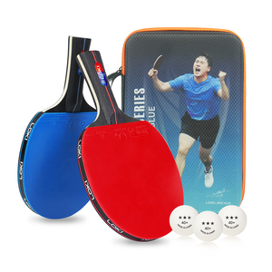 Loki nouvelle mise à niveau <span class=keywords><strong>SW</strong></span>-<span class=keywords><strong>308</strong></span> bas <span class=keywords><strong>prix</strong></span> tennis pagaie ensemble poignée confortable 2 pièces raquette de ping-pong - Product Image 1