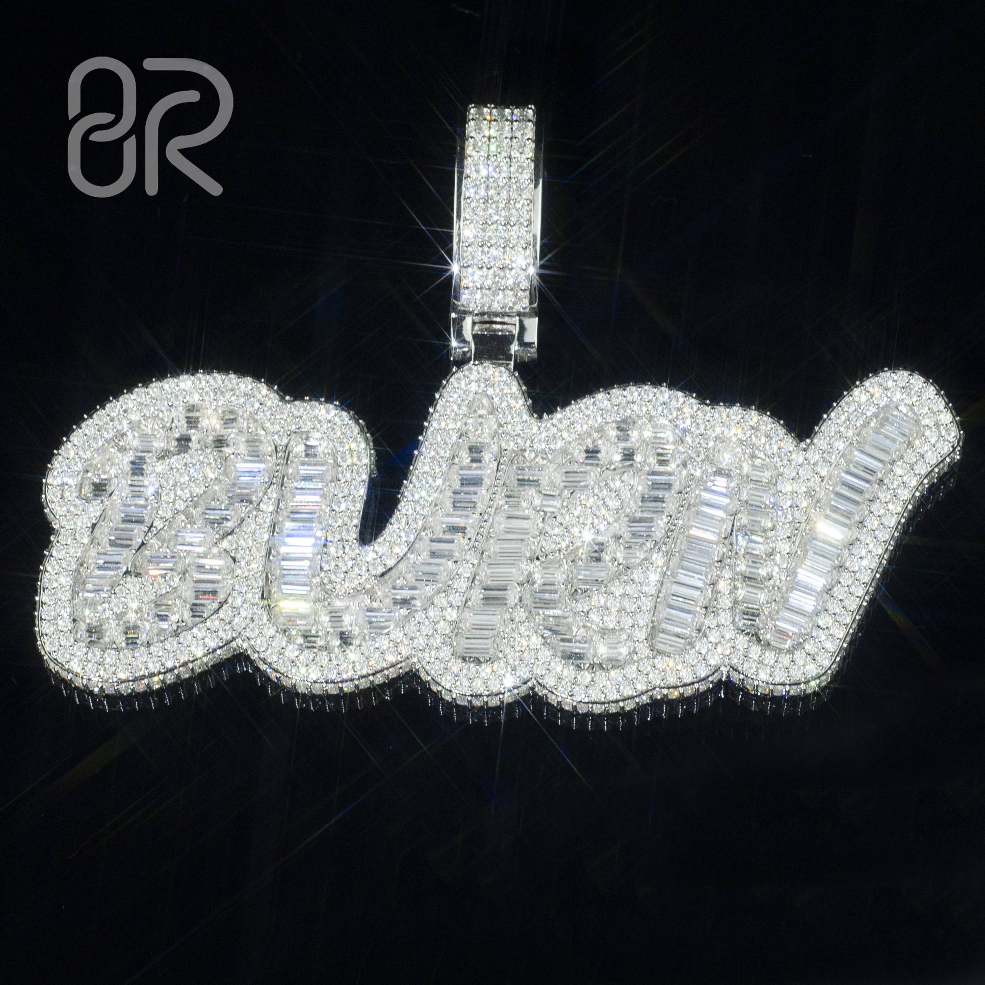 มอยส์ซาไนต์ + เงิน S925