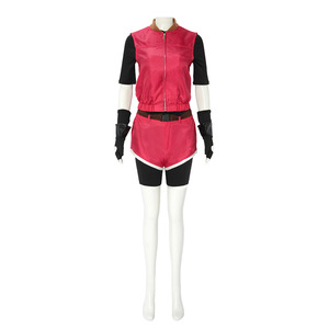 Costume de cosplay Claire Redfield, tenue Resident Evil, taille M, ensemble de 6 pièces, jeu de rôle d'Halloween, anime - Product Image 2