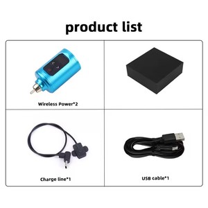 Mini Fuente de Alimentación Inalámbrica para Tatuajes, Batería RCA de 1400 mAh, Salida Estable, Carga Portátil para Estudio de Tatuajes - Product Image 6