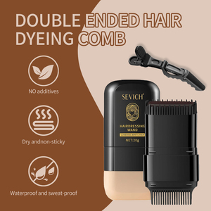 Ingrosso Tinture per Capelli Bastone per Capelli Facile Grigio Tintura Penna a prova di sudore per Colore dei Capelli Nero Istantaneo Bastone con Pettine - Product Image 6