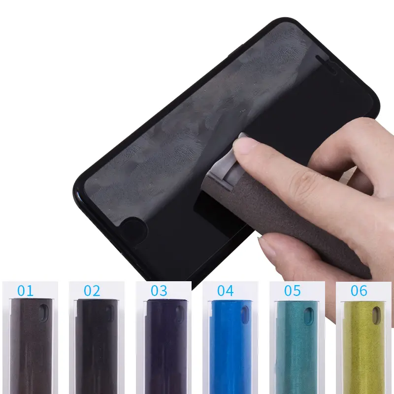 2023 OPULA newest 2 in 1 phone screen cleaner spray display screen cleaning kit microfiber smart phone screen cleaner kit
