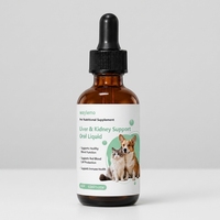Waylemo Gouttes de soutien hépatique faciles à administrer pour chiens et chats, liquide oral sans pilules, santé immunitaire et bien-être quotidien, 60 ml