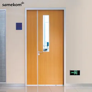 industry doors security steel golden supplier wood interior good price customized mdf hospital door