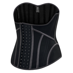 Corsetto Modellante Traspirante Eco-Friendly con Ganci, Cintura Contenitiva per Pancia, Taglie Forti da Donna, Effetto Snellente, Personalizzabile con Logo, per <span class=keywords><strong>Sauna</strong></span> - ODM/OEM - Product Image 3