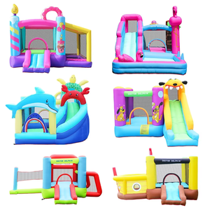 Castillo Inflable y Tobogán Acuático para Niños - Marca ZUJU, Fácil de Instalar, Temática Animal - Product Image 2