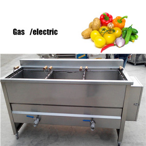 <span class=keywords><strong>Prix</strong></span> d'usine Machine à blanchir les pommes de terre Blanchisseur industriel 1 2 3 paniers 150 <span class=keywords><strong>kg</strong></span> par heure Blanchisseur de légumes et de fruits - Product Image 3