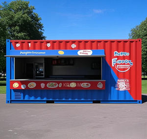 Contenedor de Diseño Contemporáneo, Resistente y Duradero, para Kiosco, Almacenamiento de Jugos, Barra de Envíos, Cafetería con Cocina - Product Image 3