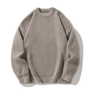 Maglioncino da uomo lavorato a maglia in <span class=keywords><strong>cotone</strong></span>, maglioncino di base, maglione lavorato a maglia, maglione da uomo - Product Image 1