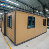 Maisons modulaires préfabriquées économiques WinFair Basin avec cuisine et salle de bain à vendre / Conteneur habitable / Casa Container
