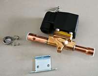 Válvula Solenoide de Refrigeración STF FDF8MG-1/2 AC220V de Metal y Plástico 4.5MPa para Sistema de Refrigeración de Cámaras Frigoríficas R22/R134a/R410A