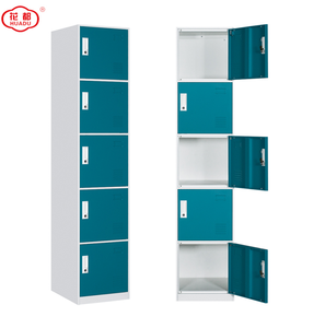 Nouveau produit : Armoire métallique 5 portes, casier de rangement en acier, meuble en acier, designs d'armoires, casier vertical pour réfrigérateur - Product Image 2
