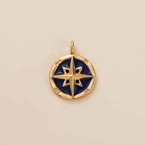 Accessoires de collier DIY en acier inoxydable 18K à conservation de couleur, style européen-américain, Série Animaux de la Lune, Bouddhisme, Papillon - Product Image 4