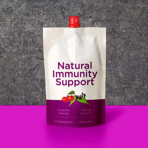 Bolsa con Cierre Autoadhesiva Reciclable, de Grado Alimenticio, de Plástico PE, Papel de Aluminio Puro, Embalaje Compuesto con Relieve, Embalaje a Granel - Product Image 4