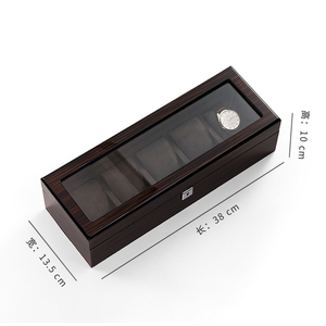 Trong Kho Đồng Hồ Bằng Gỗ Hộp Tổ Chức Trường Hợp Sang Trọng Cao Cấp <span class=keywords><strong>15</strong></span> Khe Cắm Hộp Đồng Hồ Hiển Thị Bên Ngoài Chống Nước Chống Bụi - Product Image 3