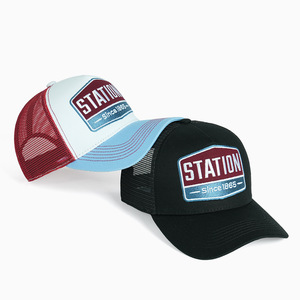 <span class=keywords><strong>Gorra</strong></span> de Camionero de 5 Paneles, Casual, Bordada, de Algodón Puro, con Hebilla Ajustable, Malla Transpirable, para Deportes al Aire Libre - Product Image 3