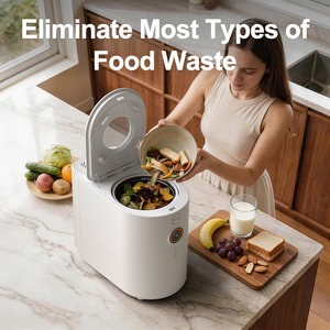 Composteur de déchets de cuisine en gros avec fenêtre visible, grand filtre, modes multiples et nettoyage facile pour une traitement rapide des déchets de cuisine - Product Image 4