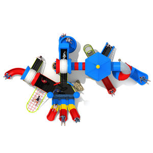 สไลด์ผจญภัยในเมืองขนาดใหญ่ออกแบบได้ตามต้องการสำหรับสวนกลางแจ้งพลาสติกเหล็กที่ทนทานสำหรับสวนสนุกครอบครัวของเด็ก - Product Image 6