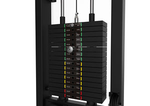 Appareil de musculation des jambes à haute fréquence pour entraînement longue durée, avec structure soudée renforcée, pour clubs de fitness et entraînement à la chaîne - Product Image 3