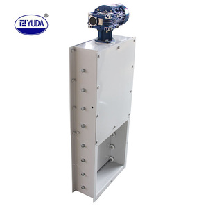 Válvula de Compuerta Deslizante Eléctrica YUDA TZMD20x20 para la Industria de Alimentos Granulados, 25 Toneladas/H - Product Image 1