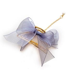 Horquilla elegante <span class=keywords><strong>de</strong></span> verano para mujer, pinza <span class=keywords><strong>de</strong></span> tiburón grande, pinza para el pelo con borla <span class=keywords><strong>de</strong></span> perlas para La Cabeza trasera, decoración sencilla para el cabello para niñas - Product Image 1