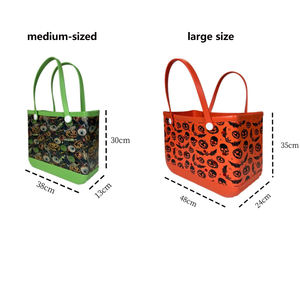 Bolsa de Playa de Goma EVA Personalizada de Fábrica, Multitamaño, Gran Capacidad, Impermeable, Estilo Hueco, con Logotipo, Patrón <span class=keywords><strong>y</strong></span> Dijes Personalizados - Product Image 2