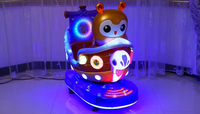 Machines à pièces drôles pour enfants Dirigeable spatial pour enfants Kiddie Ride Machine