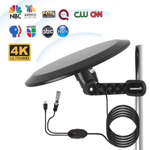 New Type Hd TV antena indoor outdoor used tv aerial digital hdtv HD-119UV long Range tv antenna With Long Warranty