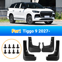 4 Pièces Garde-boue Imperméables de Haute Qualité pour Chery Tiggo 9 2027 – Accessoires Anti-chute et Anti-éclaboussures pour Voiture