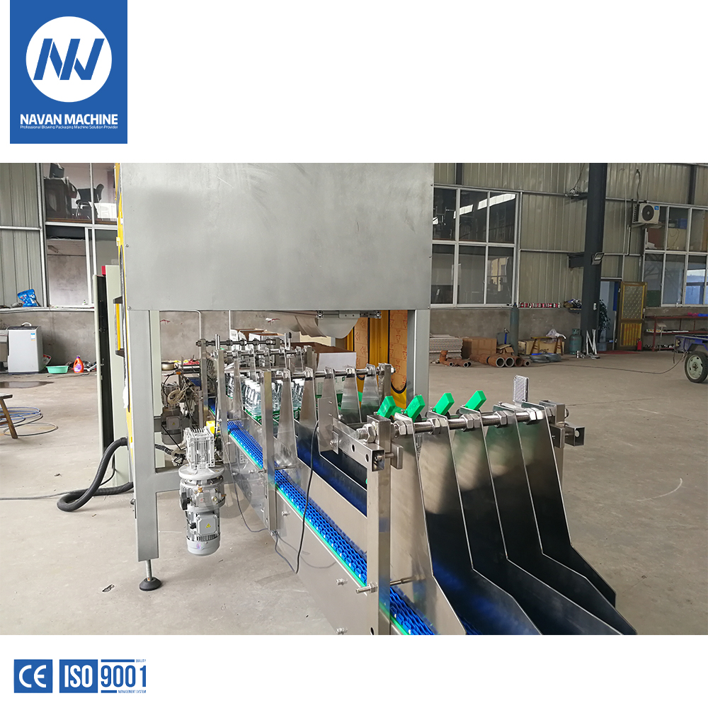 Full Automatic Liquor Packaging Line Dropoff Case Packer For PET To Carton