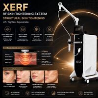 1 Set Mesin Pengangkat Wajah dan Mata Microcurrent XERF Terbaru 2026 Teknologi Cahaya Warna Ramah Lingkungan untuk Penggunaan Salon 2-in-1 Perawatan Wajah