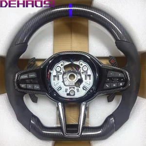 Volant en fibre de carbone pour <span class=keywords><strong>BMW</strong></span> Série 1 2 3 4 5 6 7 8 i3 i4 X3 X4 X5 X6 X7 XM M2 M3 M4 M5 M8 M240i G20 G80 G82 G42 G29 F90 - Product Image 4