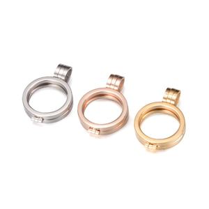 Grosir Bingkai Liontin Bulat Perak Liontin <span class=keywords><strong>Bezel</strong></span> Koin Dipoles Tinggi - Product Image 6