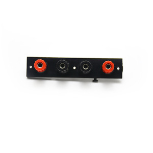Bloque de terminales de alimentación del altavoz de audio, conector <span class=keywords><strong>banana</strong></span> - Product Image 1