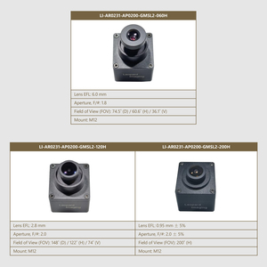 LI-AR0231-AP0200-GMSL2 GMSL2 <b>Camera</b> 2.3MP HDR 120dB Automotive Module with AP0200 ISP for Surround View ADAS Perception Robotics - Product Image 6