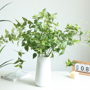 Ruilisi Artificial Green Plant 11-Headed Clematis Chinensis <b>Silk</b> <b>Flower</b> Indoor Home Decoration - Product Image 1