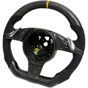 Volante de Fibra de Carbono Personalizado para <span class=keywords><strong>Porsche</strong></span> <span class=keywords><strong>911</strong></span> Carrera <span class=keywords><strong>Turbo</strong></span> Boxster Spyder 997.2 987.2 GT3 <span class=keywords><strong>Precio</strong></span> al por Mayor - Product Image 5