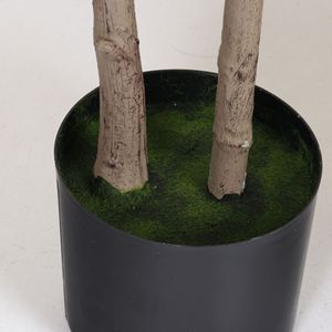 Bonsaï artificiel en érable Dream Castle, 100 cm-200 cm, décoration de sol intérieure, plante en tissu PU plastique - Product Image 3