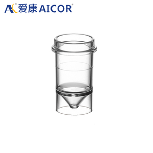 Cuvette en plastique de tasse d'échantillon en gros d'usine pour l'analyseur biochimique <span class=keywords><strong>Beckman</strong></span> 700 1.5ml 14x25mm - Product Image 2