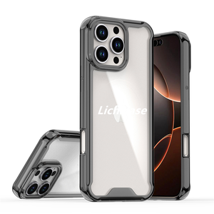 Coque de téléphone transparente conçue deux en un Lichicase de couleur vive pour Google Pixel 9 <span class=keywords><strong>9A</strong></span> 9Pro 9Pro XL coque personnalisée - Product Image 2