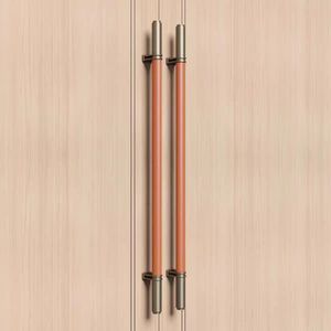 Manija de <span class=keywords><strong>puerta</strong></span> moderna de acero inoxidable para puertas de madera, <span class=keywords><strong>tirador</strong></span> de entrada largo de alta resistencia para herrajes de puertas de vidrio grandes - Product Image 2