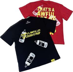 Yeni varış en kaliteli gömlek bu korkunç bir sürü öksürük şurubu erkek giyim baskılı yüksek sokak % 100% pamuk erkek t-shirtü - Product Image 4