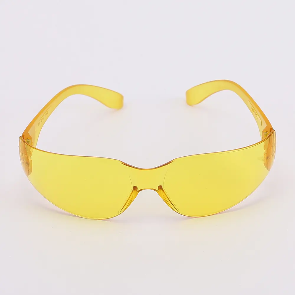 Lunettes de sport multifonctionnelles pour le cyclisme en plein air Lunettes jaunes pour l'industrie du soudage Lunettes de sécurité pour le travail