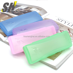 Bán Hot PVC hình chữ nhật Kính mắt trường hợp nhiều màu sắc ánh sáng nhựa giá rẻ Kính đọc sách hộp - Product Image 5