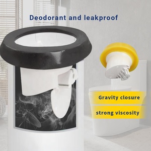 Joint d'étanchéité flexible pour toilettes <span class=keywords><strong>anti</strong></span>-éclaboussures de 3 pouces, moderne, écologique, installation facile, nettoyage facile, garantie 5 ans - Product Image 4