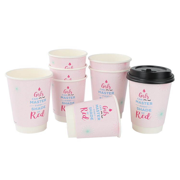 Hight Quality Sale Biodegradable Custom Double Wall Paper Cup Manufacturers