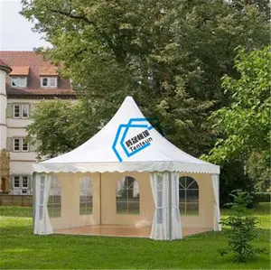 Tente de mariage en pvc imperméable de haute qualité, toit de 5m x 5m, fête