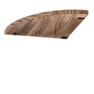 Wooden Wall Mounted Corner <b>Shelf</b> Floating Polygonal Multipurpose Durable For Living Room <b>Bedroom</b> - Product Image 5